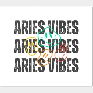 Aries Vibes Posters and Art